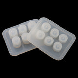 Maxbell 2 Pieces Crystal Silicone Mold for Beads Jewelry Making Craft Tools