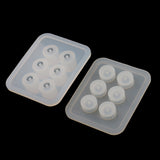 Maxbell 2 Pieces Crystal Silicone Mold for Beads Jewelry Making Craft Tools