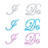 Maxbell Cute Fashionable Rhinestone I Do Shoe Sticker Wedding Birthday Party Ornaments Pink