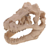 Maxbell Resin Emulational Dinosaur Skull Aquarium Decoration Fish Tank Ornament NEW