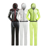 Maxbell Waterproof Men Raincoat Jacket Cycling Rain Jersey S White