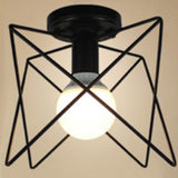 Maxbell Unique M Shape Metal Ceiling Pendant Lampshade Chandelier Hanging Light Shade for Home Bar Cafe Restaurant Decoration, E27 Base