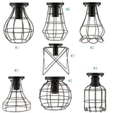 Maxbell Unique M Shape Metal Ceiling Pendant Lampshade Chandelier Hanging Light Shade for Home Bar Cafe Restaurant Decoration, E27 Base