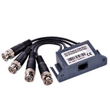 Maxbell 4CH HD Passive Video Balun Transceiver BNC To UTP RJ45 Via Twisted Pairs