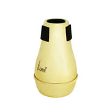 Maxbell Portable Straight Mute for Alto Tenor Trombone Practicing Musical Instrument Parts Accessory Golden