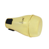 Maxbell Portable Straight Mute for Alto Tenor Trombone Practicing Musical Instrument Parts Accessory Golden