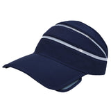 Maxbell Men Women Summer UV Protection Sports Clothing Accessory Sun Visor Adjustable Hat Cap Navy
