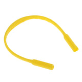 Maxbell Kids Children Silicone Non-Slip Eyeglasses Sunglasses Strap Band Cord Holder Pack Of 5PCS Yellow