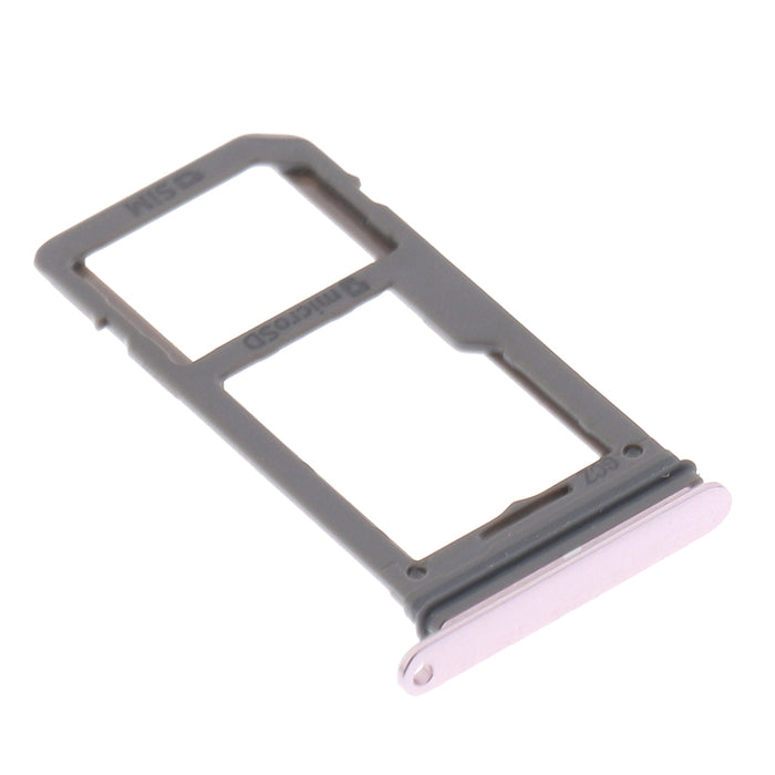 Maxbell SIM Ca Single SIM Card Tray & Micro SD Card Slot Holder Container For Galaxy S8 S8+ Plus Pink