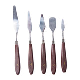 Maxbell Stainless Steel Palette Knife Scraper Set Spatula for Artist Oil Painting