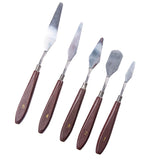 Maxbell Stainless Steel Palette Knife Scraper Set Spatula for Artist Oil Painting