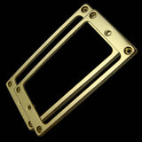 Maxbell Metal Guitar Humbucker Pickup Ring Set for Les Paul Electric Guitar Parts Slanted