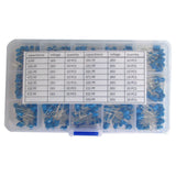 Maxbell 15 Values 300pcs Electrolytic Capacitor Assortment Box Kit 1KV47PF-2KV103PF
