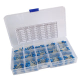 Maxbell 15 Values 300pcs Electrolytic Capacitor Assortment Box Kit 1KV47PF-2KV103PF
