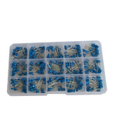 Maxbell 15 Values 300pcs Electrolytic Capacitor Assortment Box Kit 1KV47PF-2KV103PF