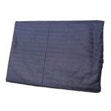 Maxbell Home Bedroom Bedding Set Bed Fitted Sheet + Pillowcase + Quilt Cover FIT FOR 1.2M Size Bed Dark Blue