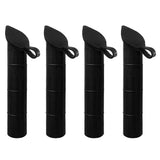 Maxbell 4 Pieces UV Resistant Boat Yacht Fishing Rod Holder Pole Rest Bracket Inner Tube Liner Sleeve Protector 30 Degree