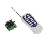 Maxbell DC 12V 1CH RF 12-key Remote Control Switch ON/OFF Transmitter+ Receiver