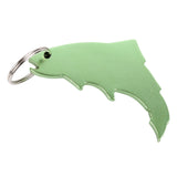 Maxbell 2Pcs Fishing Accessory Fish Shape Bottle Opener Tarpon & Trout Bottle Opener