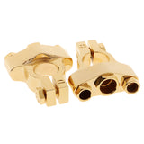 Maxbell 2 Pieces Gold Plated Car Audio 0 4 8 Gauge Battery Terminal Clamp Clip Connector