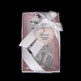 Maxbell Lovely Love Letter Bookmark Label With Tassels Stationary Wedding Party Supplies Ceremony Gift Silver