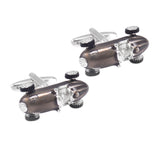 Maxbell 1 Pair Vintage Car Design Cufflinks for Mens Shirt Business Wedding Party Festival