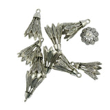 Maxbell 10Peces Hollow 3D Badminton Shuttlecock Birdie Sports DIY Charms Pendants