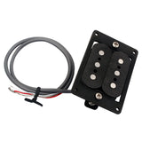 Maxbell Instrument Accs Black Hand Wound Humbucking Pickup Magnet for Cigar Box Accs