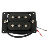 Maxbell Instrument Accs Black Hand Wound Humbucking Pickup Magnet for Cigar Box Accs