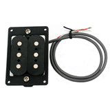 Maxbell Instrument Accs Black Hand Wound Humbucking Pickup Magnet for Cigar Box Accs