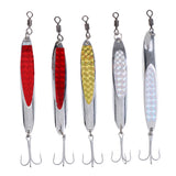 Maxbell Anti-corrosion Fishing Sequins Lure Hard Baits Bass Crankbaits with Fishing Swivel