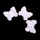 Maxbell 20 Pieces Butterfly Shaped Styrofoam Foam Ornaments for DIY Modelling Craft 60mm