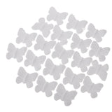 Maxbell 20 Pieces Butterfly Shaped Styrofoam Foam Ornaments for DIY Modelling Craft 60mm