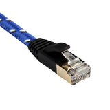 Maxbell Cat7 Ethernet Cable ,High Speed Ethernet LAN Cable Patch Cord Gold Plated for Xbox/Router/Modem/Patch Panel 10m