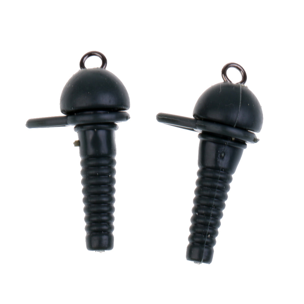 Maxbell 60Pcs/lot Safety Sleeves Rig Rings Fishing Terminal Rigs & Rolling Swivels