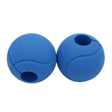 Maxbell 2Pcs Dumbbell Hand Grip Ball Silicone Globe Grip Training Gym Barbell Ball Muscle Builder