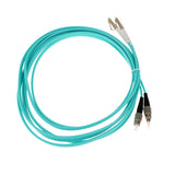 Maxbell 3Meters Multimode 10Gb Duplex Fiber Optic Cable(50/125) OM150 LC-FC Blue