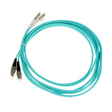 Maxbell 3Meters Multimode 10Gb Duplex Fiber Optic Cable(50/125) OM150 LC-FC Blue