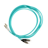 Maxbell 3Meters Multimode 10Gb Duplex Fiber Optic Cable(50/125) OM150 LC-FC Blue