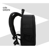 Maxbell Multi-functional Camera Backpack Photography Anti-shock Travel Bag Green