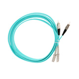 Maxbell 3Meters Multimode 10Gb Duplex Fiber Optic Cable(50/125) OM150 SC-FC Skyblue