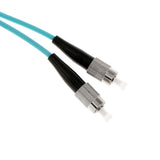 Maxbell 3Meters Multimode 10Gb Duplex Fiber Optic Cable(50/125) SC-FC OM3 Skyblue