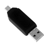 Maxbell USB2.0 + Micro USB OTG Adapter TF Memory Card Reader for PC Smartphone Black