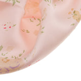 Maxbell Light Weight Silk Bonnet Night Sleeping Hat Head Cover Eye Mask Beanie Cap Pink