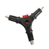 Maxbell Coaxial Compression Tool F Head RG59 RG6 Connector Coax Cable Stripper