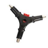 Maxbell Coaxial Compression Tool F Head RG59 RG6 Connector Coax Cable Stripper