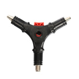 Maxbell Coaxial Compression Tool F Head RG59 RG6 Connector Coax Cable Stripper