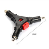 Maxbell Coaxial Compression Tool F Head RG59 RG6 Connector Coax Cable Stripper