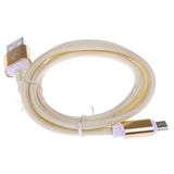 Maxbell Micro USB Sync Data Charger Charging Cable Cord for Samsung Smartphone Gold