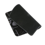 Maxbell Non Slip Gaming Mouse Pad Compatible FOR PC Laptop Computer Keyboard Black White Leaves